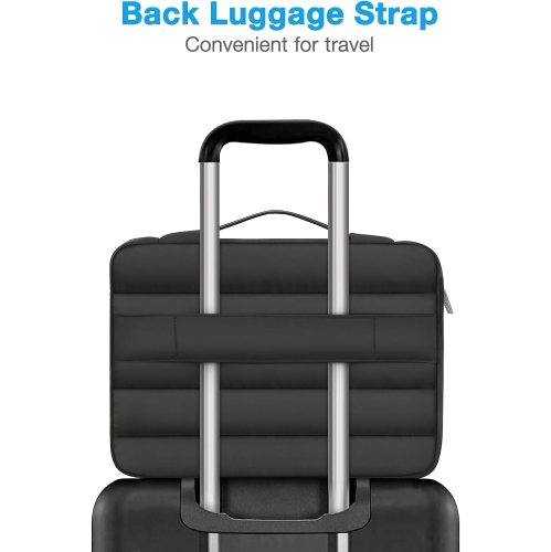 360 Protective Puffy Laptop Sleeve 13-13.3 inch for Women Men, Carrying Case Compatible with MacBook Air 13,