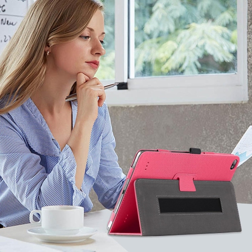 Case Compatible with Acer Iconia Tab A10 10.1 inch Tablet case, Folding Stand with Pencil Holder Protective