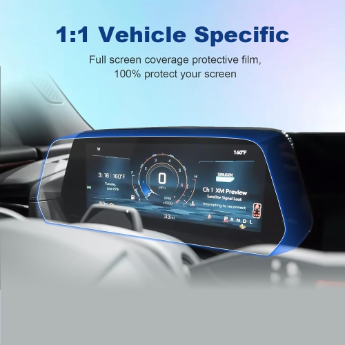 (2pcs) 2024 Traverse Dashboard Screen Protector for Chevrolet Traverse 11-inch Dashboard,2024 Chevy