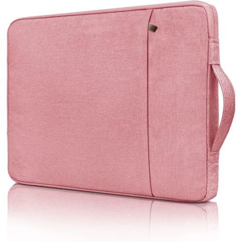 RAINYEAR 15.6 Inch Laptop Sleeve Case Compatible with 15.6" Notebook Computer Chromebook,Handbag with Handle Front