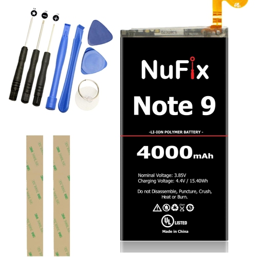 y Replacement for Samsung Note 9 4000mAh Compatible Replacement y EB-BN965ABU EB-BN965ABE N960W N960U