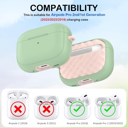 for AirPods Pro Case, Compatible with Airpods Pro 2nd Generation
