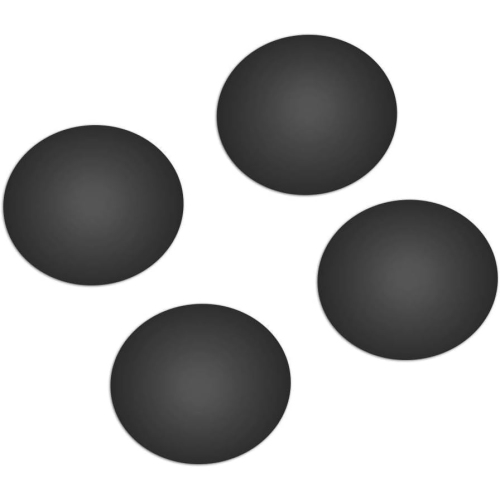 4 PC; Pieds en silicone pour ordinateur portatif; Pied inférieur de remplacement compatible avec MacBook Pro/Air