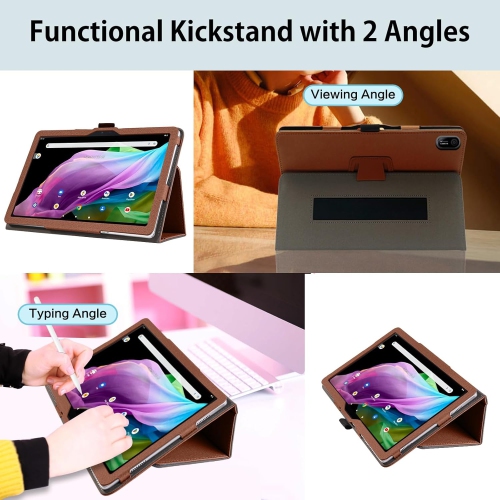 Case Compatible with Acer Iconia Tab P10 10.4 inch Tablet case, Folding Stand with Pencil Holder Protective