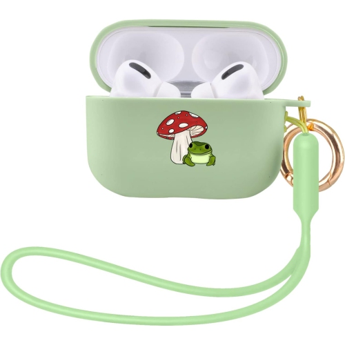 MAYCARI  Compatible With Airpods Pro 2Nd Generation Case, Cute Airpods Pro 2 Case Cover Mushroom Frog Printed Protective
