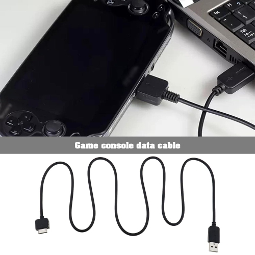 Câble de recharge USB de rechange OLS 2 pièces Compatible avec les modèles PS Vita 1000 Charge de données USB 2 en 1