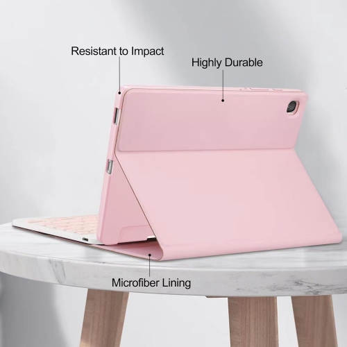 Colour Keyboard Case for Galaxy Tab S9 FE 10.9''/Tab S9 11"/ Tab S8 11"/Tab S7 11 inch, Magnet Detachable Keyboard