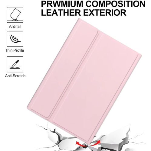 Colour Keyboard Case for Galaxy Tab S9 FE 10.9''/Tab S9 11"/ Tab S8 11"/Tab S7 11 inch, Magnet Detachable Keyboard