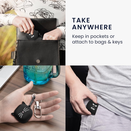 Silicone Case Compatible with Anker Soundcore P20i Case Cover - Don't Touch My Headphones White/Black/Black