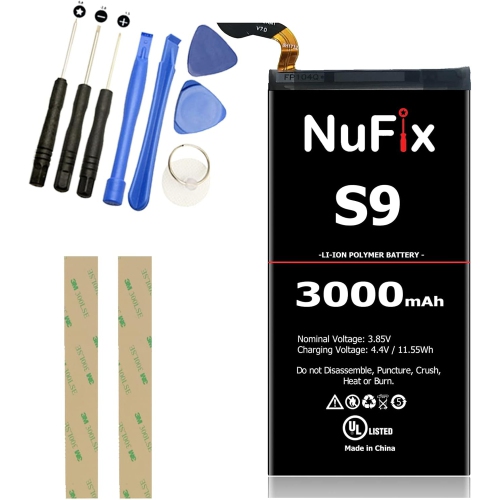 y Replacement for Samsung S9 3000mAh Compatible Replacement y EB-BG960ABE EB-BG960ABA G960W G960U