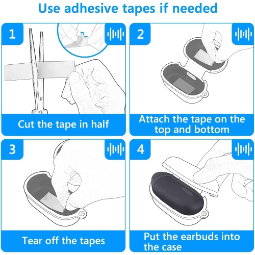 Silicone Case Cover Compatible with Bose Sport Earbuds True Earbuds, Earphones Skin Cover, Protective