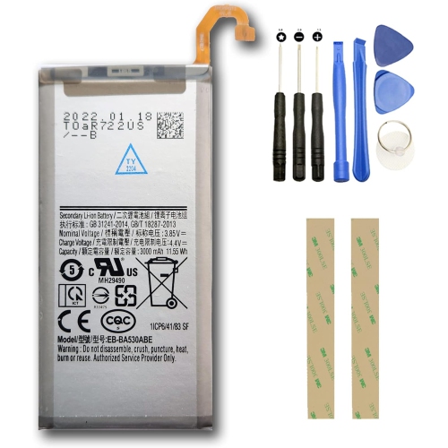NUFIX  Replacement Y Compatible With Samsung A8 2018 Eb-Ba530Abe 3000Mah Y Replacement Eb-Ba530Aba Sm-A530W
