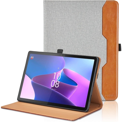 Lenovo Tab P11 Pro Gen 2 Case - Multi-Angle Viewing Stand PU Leather Tablet Case with Large Pocket