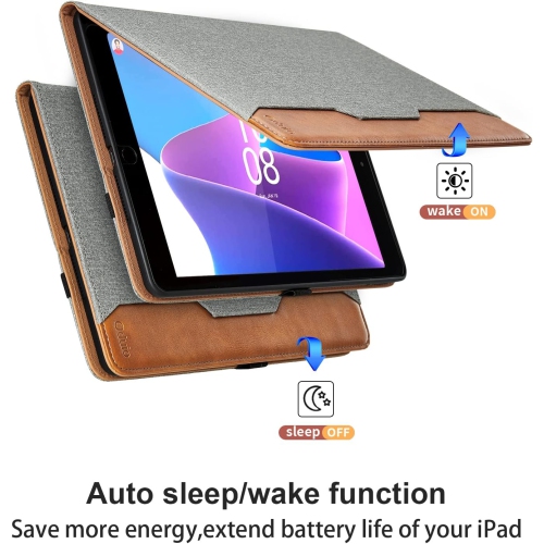 Lenovo Tab P11 Pro Gen 2 Case - Multi-Angle Viewing Stand PU Leather Tablet Case with Large Pocket