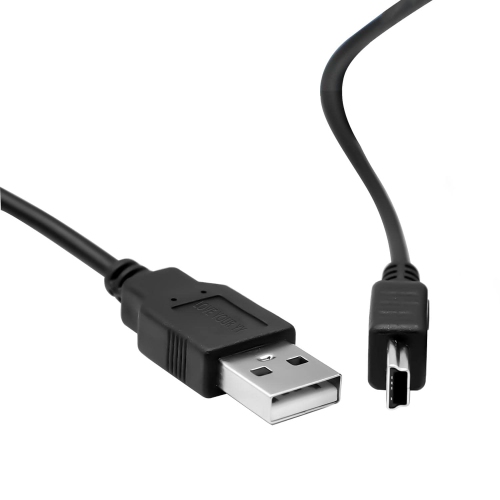 Image 1 de 4.. Câble de recharge mini USB de 5&nbsp;pi pour manette PS3, console Palystion 3, caméra, GPS de Garmin, caméra de tableau de bord, Hero 3+, lecteur MP3