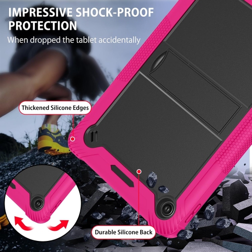 Case for Lenovo Tab M10 Plus 10.6"(3rd Gen) 2022-Heavy Duty Kickstand Hard PC Cover Full Body Protective