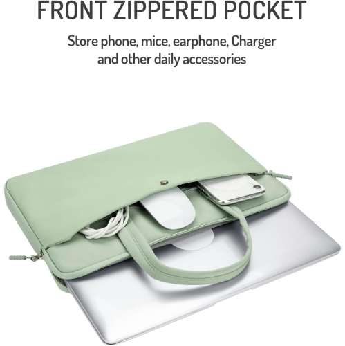 aYoung 15.6 Inch Laptop Case Carrying Bag Sleeve Cover, Waterproof Soft Small Briefcase for 15 15.6 16 inch Acer