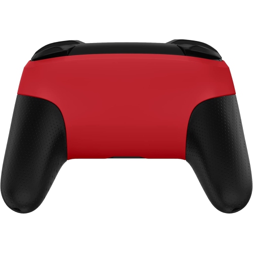Pion Red Faceplate and Backplate for Nintendo Switch Pro Controller, Soft Touch DIY Replacement Shell