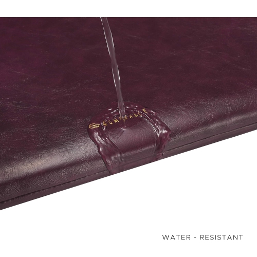 Slim Laptop Sleeve Compatible with 13 Inch MacBook Pro M2 M1 & MacBook Air 13 in M3 M2 M1, PU Leather Bag