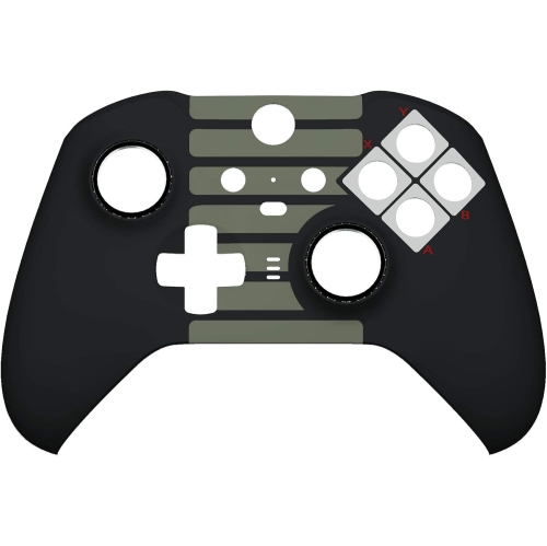 Clic NES Style Faceplate Cover, Front Housing Shell Case Replacement Kit for Xbox One Elite Series 2
