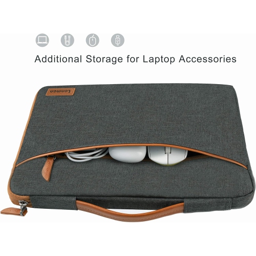 14 Inch Laptop Sleeve Case Notebook Bag Water-Resistant Handbag Carrying Compatible with 14" Lenovo Chromebook
