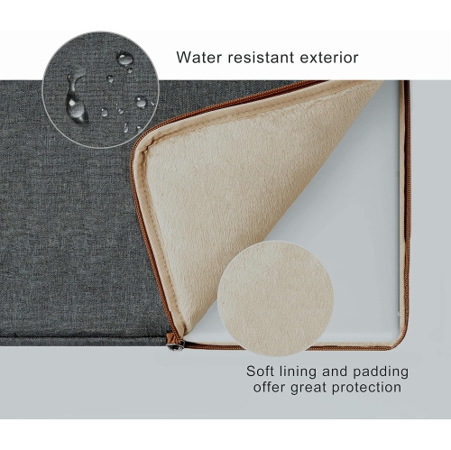 14 Inch Laptop Sleeve Case Notebook Bag Water-Resistant Handbag Carrying Compatible with 14" Lenovo Chromebook
