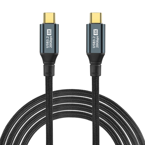GELRHONR  Pd100W USB C to USB C Data Cable, USB Type C 3.2 Gen 2 Cable 20V 5A Fast Charging 20GBps Data Transfer Support