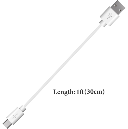 Écouteurs USB; Câble de chargement court compatible avec les Studio3, Studio2, Studio, Solo3.0, chargeur Solo2.0 de Beats