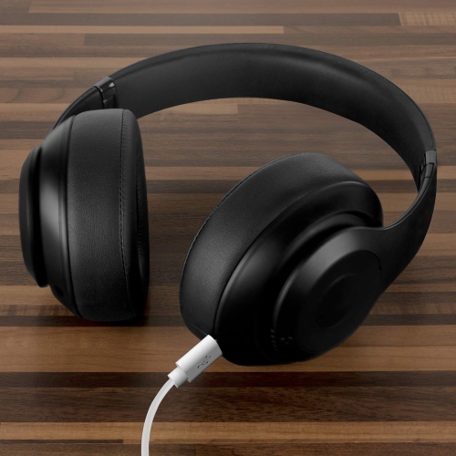 Écouteurs USB; Câble de chargement court compatible avec les Studio3, Studio2, Studio, Solo3.0, chargeur Solo2.0 de Beats
