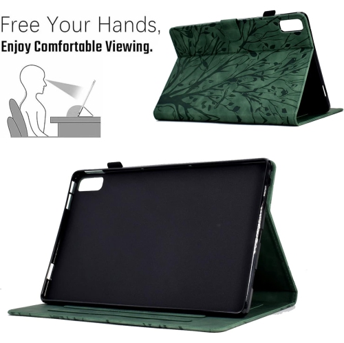 Case for Lenovo Tab P11 Gen 2 11.5"/Xiaoxin Pad Plus 2023, Premium PU Leather Flip Folio Stand Cover with [Pen