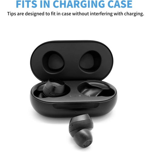 ™ TrueGrip Pro Memory Foam Replacement Earbud Tips for Samsung Galaxy Buds, Galaxy Buds+ True Earphones