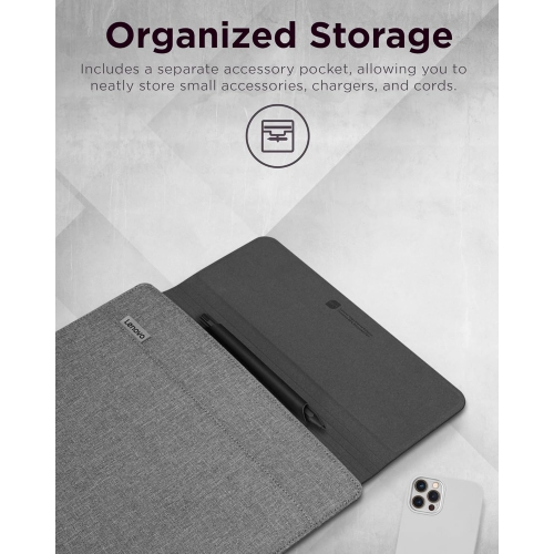 Slim Laptop Sleeve 14 Inch Notebook/Tablet - Compatible with MacBook Air/Pro - Eco-Friendly Lightweight Case