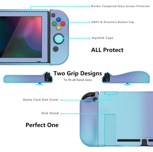 AlterGrips – Étui protecteur amovible Ergono Grip Cover pour Nintendo Switch, couvercle interchangeable pour manette de jeu