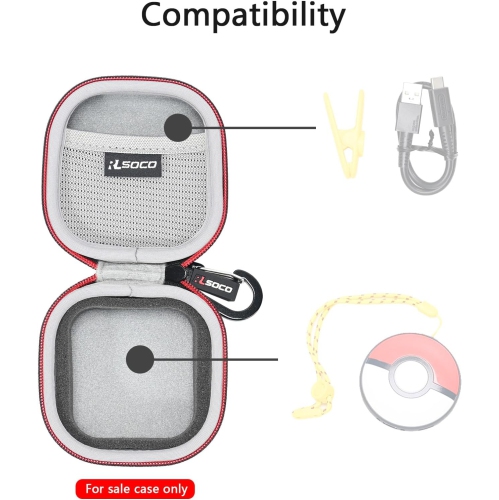 Carrying Case for Pokémon GO Plus + 2023(Case Only)
