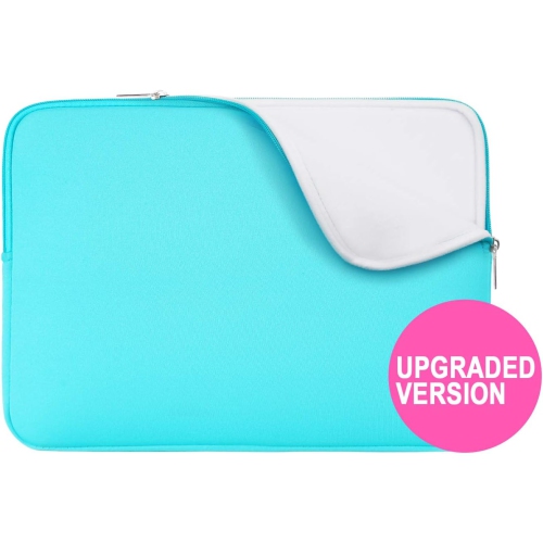 RAINYEAR 14 Inch Laptop Sleeve Case Cover Soft Fluffy Lining Carrying Bag Compatible with 14" Notebook Computer