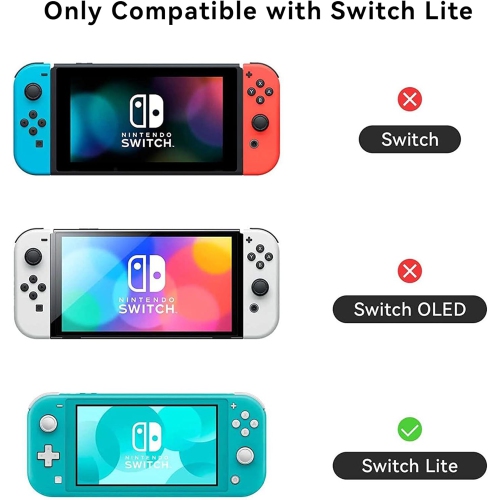 Protective Case for Switch Lite Model Cute Slim Cover Case Compatible with Nintendo Switch Lite Only -