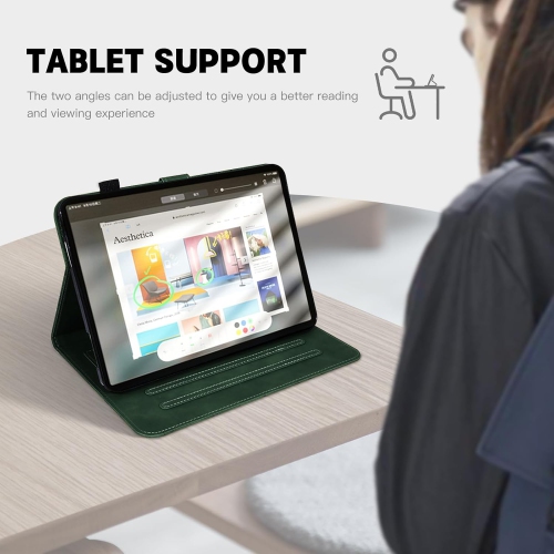 Case for Samsung Galaxy Tab A9 8.7 inch 2023 Model Magnetic Cover with Holder Premium PU