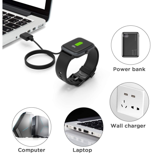 Compatible with Kimeag H31 Smartwatch Charger, Magnetic USB Charging Cable Replacement Charger Cable Compatible