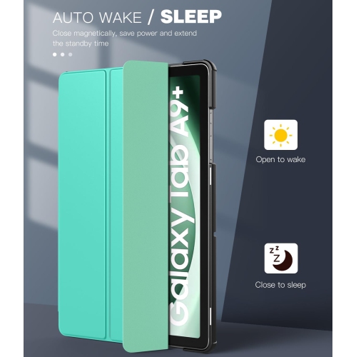 Étui pour Galaxy Tab A9+/A9 Plus de 11 po 2023 de Samsung, couverture de protection rigide avec support mince et léger