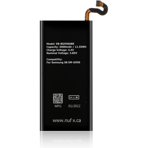 y Replacement for Samsung S8 3000mAh Compatible Replacement y EB-BG950ABE EB-BG950ABA SM-G950W