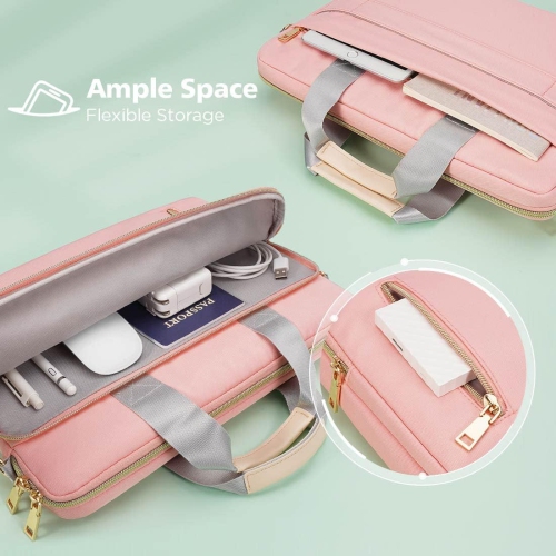 Laptop Bag Case 13.3 Inch Computer Shoulder Messenger Sleeve Briefcase For MacBook Air M2 13" 2022/13" MacBook