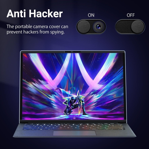 Surface Laptop 15 Privacy Screen, Anti Blue Light Sliding Camera Cover Magnetic Privacy Screen Compatible