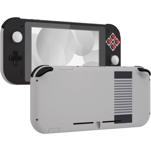 Clic NES Style DIY Replacement Shell for Nintendo Switch Lite, NSL Handheld Controller Housing w/Screen