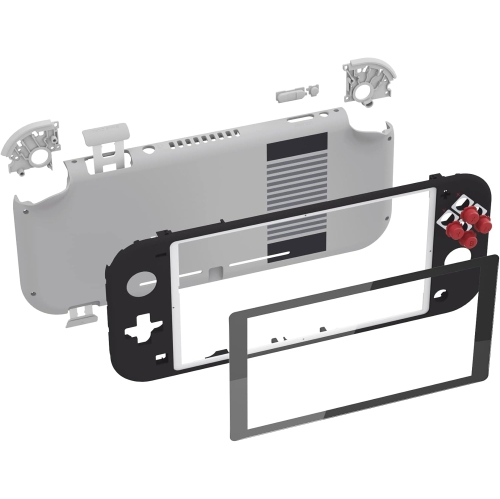 Clic NES Style DIY Replacement Shell for Nintendo Switch Lite, NSL Handheld Controller Housing w/Screen