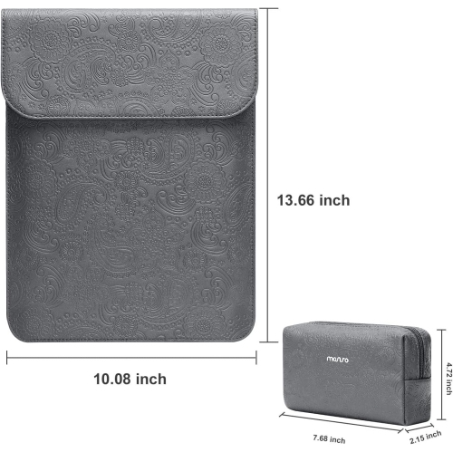 Laptop Sleeve Compatible with MacBook Air 13 A2337 M1 A2179 A1932 2018-2021/Pro 13 A2338 M2 M1 A2251 A2289 A2159