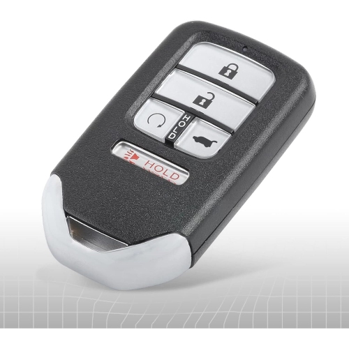 Remplacement de porte-clés de voiture 5BTN pour 2019/2020/2021/2022 Honda Pilot/ Pport avec ID FCC&nbsp;: KR5T44 / KR5V44 433Mhz