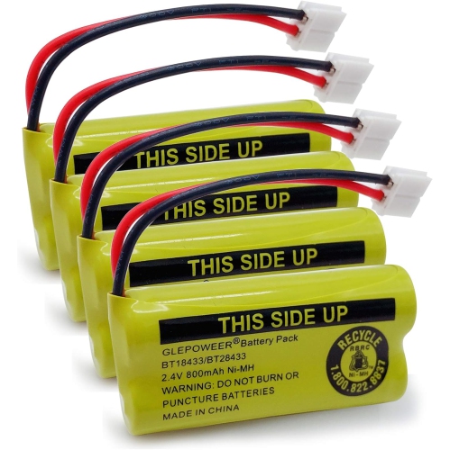 BT18433 BT-18433 BT184342 BT-184342 BT1011 BT-1011 Replacement y Compatible with AT&T and Vtech BT-8300