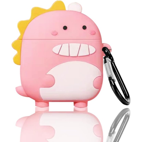 VIWIND  Cute Airpods 3 Case Cover With Carabiner Keychain, Soft Silicone Funny Unique 3D Anime Airpod 3Rd Generation