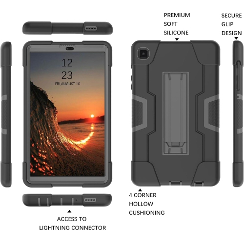Case for Samsung Galaxy Tab A7 Lite 8.7 inch 2021 SM-T225 T220 Kickstand Heavy Duty Cover 3 in 1 ged