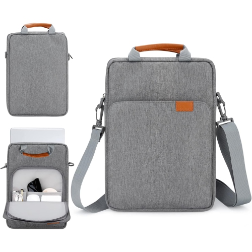 13 inch Laptop Sleeve with Shoulder Strap and Handle Computer Bag Carrying Case for 13.3 Macbook Air Pro iPad Best Buy Canada